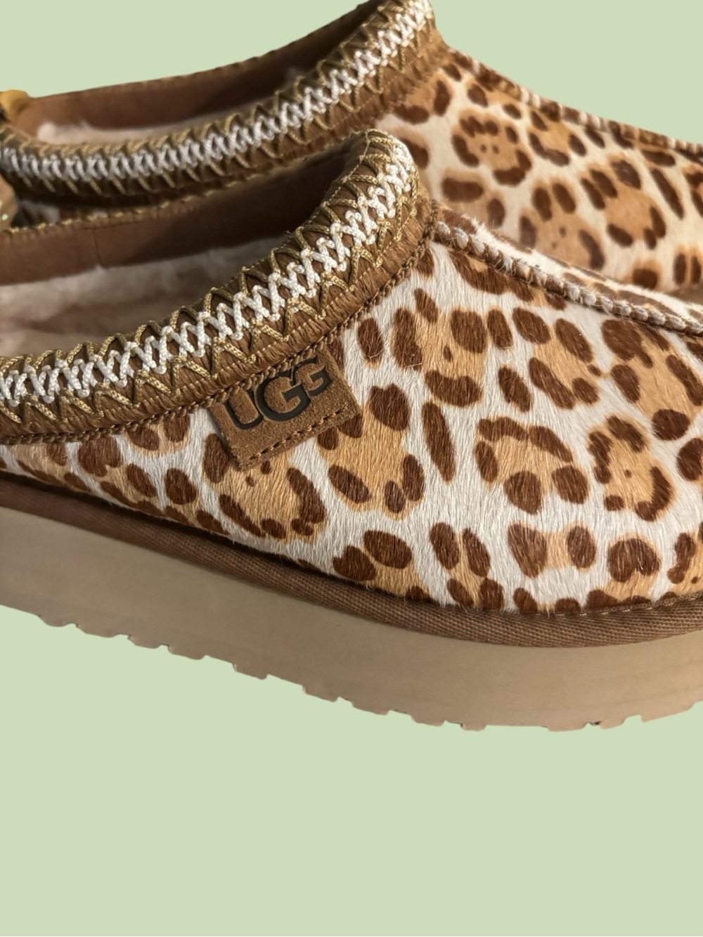 UGG-Tazz Plains-Felicity Leopard Jasmine - Picture 3 of 5